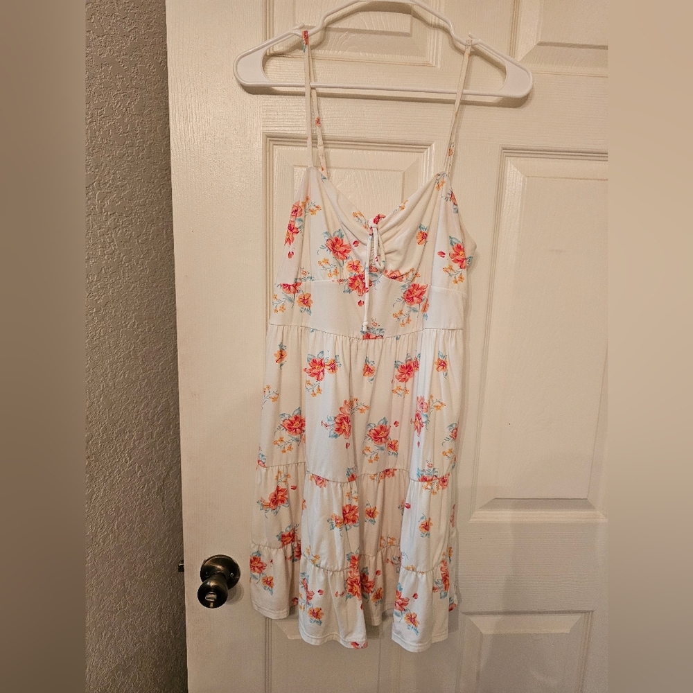 Floral Spaghetti Strap Dress